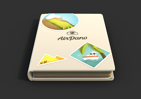 [APP/CF] AIR PANO APP _3D로 구현된 환상의 앱이미지 아이폰 앱디자인