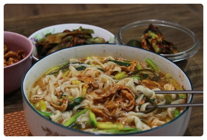 안심칼국수 이미지