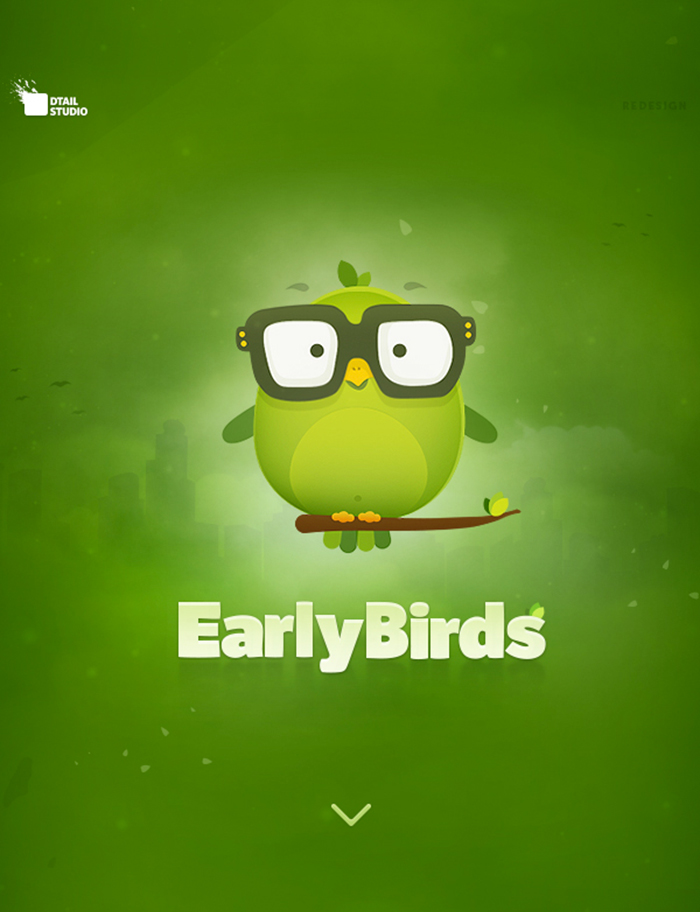  [APP/CHARACTER] EARLY BIRD APPLICATION & USER INTERFACE DESIGN _캐릭터와 인터페이스를 가진 얼리버드 앱디자인 UX/UI 디자인