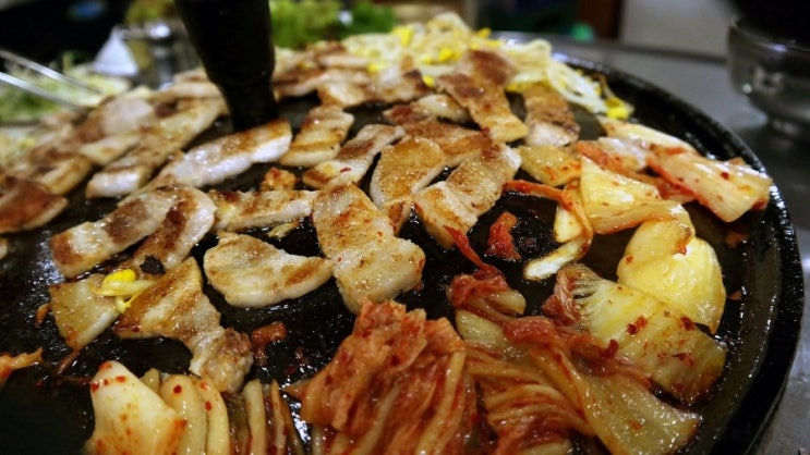  (사가정역맛집/면목동맛집) 우리나라 생고기 쌈밥