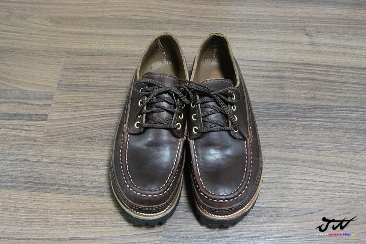  러셀 모카신 RUSSELL MOCCASIN FULL DOUBLE VAMP OXFORD CHROMEXCELL LEATHER 크롬악셀 옥스포드