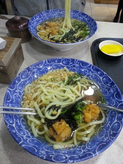 [20140419/정안휴게소]  튀김우동!