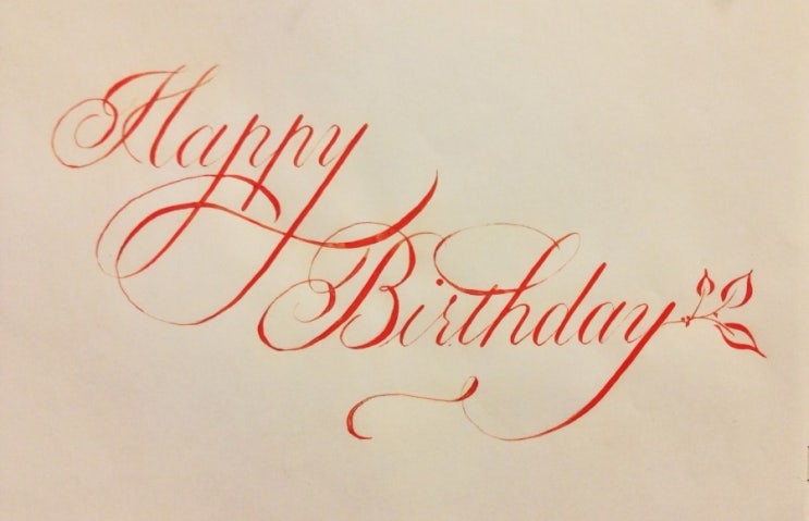  Happy birthday~~~