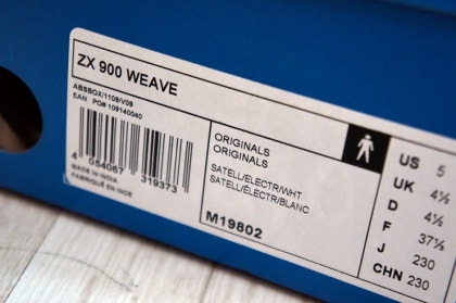 ♡ 아디다스 제덱스 900위브 adidas ZX 900 WEAVE @ 풋락커 신발