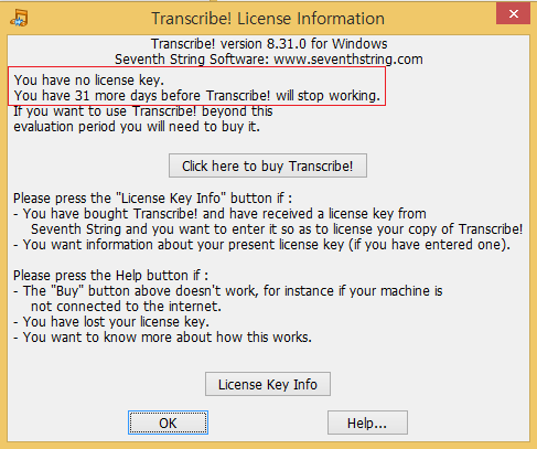 Transcribe Serial Key