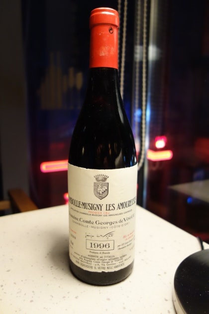 1996 CHAMBOLLE MUSIGNY PREMIER VOGUE2016 Domaine Comte