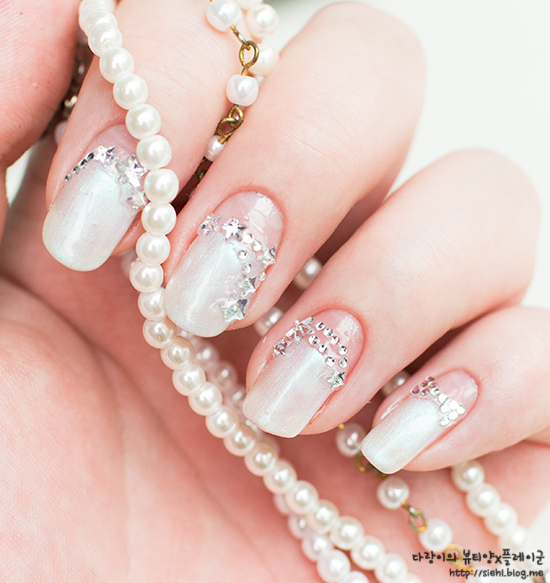 [웨딩뷰] 웨딩네일 / 웨딩네일아트 / 겨울네일아트 / 네일아트디자인 4