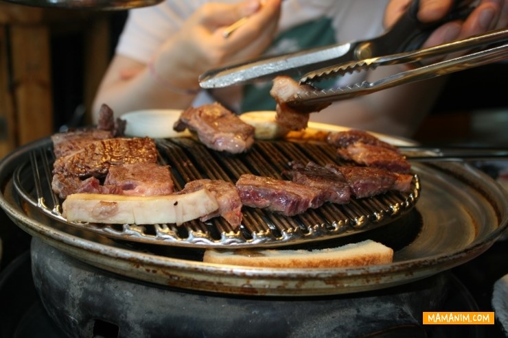  [대학로 맛집] 화로사랑.. 테이블에 올려놓은 화로에 직화 고기굽기.. 