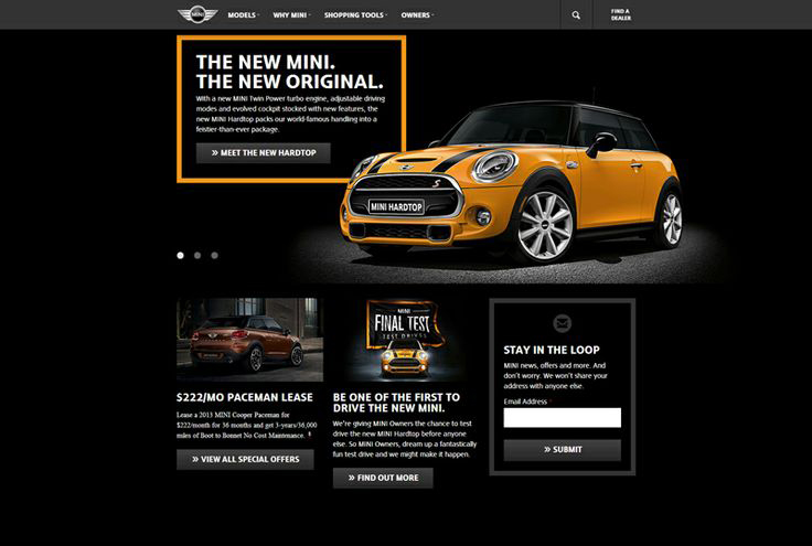  [WEB] MINI COOPER _미니쿠퍼 포트폴리오 웹디자인 UX/UI 디자인 자동차 홈페이지