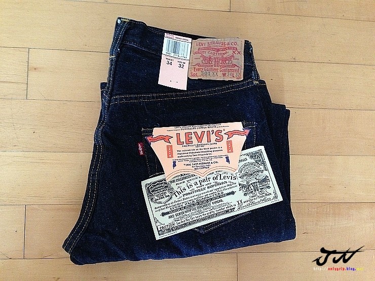 LVC(Levi'sVintageClothing) 1955 501 VALENCIA FACTORY 리바이스 55501 발렌시아제 데드스탁