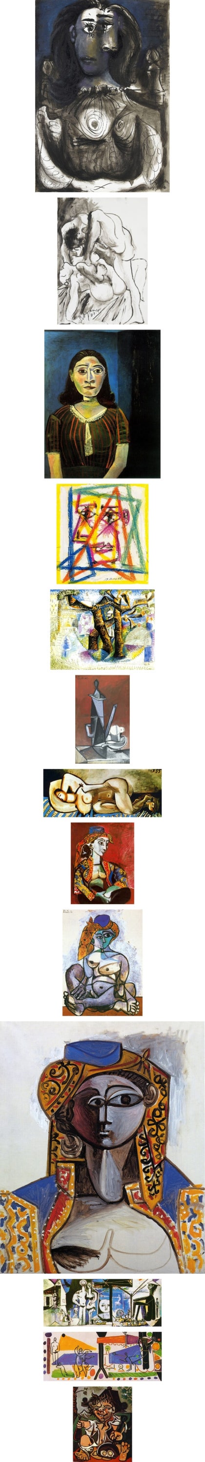 Pablo Picasso : 네이버 블로그, image size:420x2990