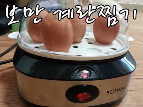 보만(Bomann) 계란찜기 가격,사용 후기