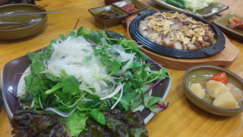  가락시장/송파 맛집 ㅡ 오통구이집