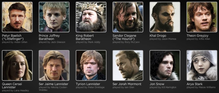  Game of Thrones opening