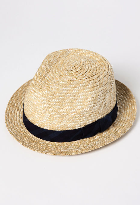 BLUE BLUE JAPAN STRAW FEDRA HAT 블루블루재팬 밀짚 모자