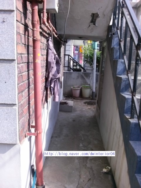  주택마당공사, 마당리모델링,레미콘공사,마당조적공사,동우인테리어,