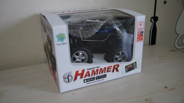  토이스미스 WI-FI 스마트 RC카 RC HAMMER 개봉기 및 사용기