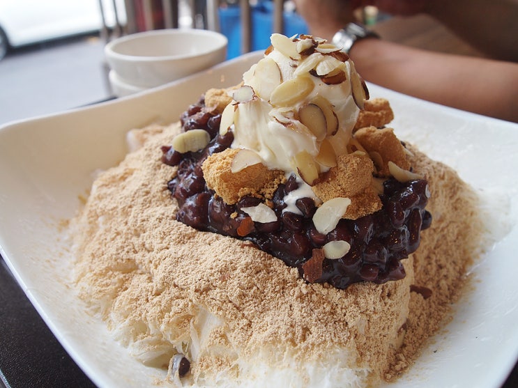  이카페 팥빙수