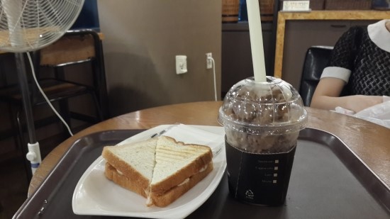  동대문 맛집/동대문 카페/카페 뉴욕 샌드위치/동대문 24시간 카페/샌드위치/민트초코 