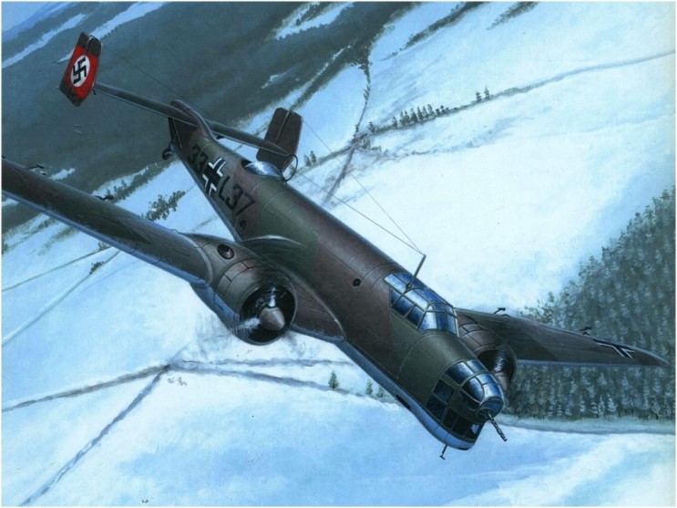 루프트바페의 조약형 폭격기 - Junkers Ju 86