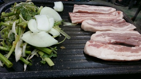 효자동3가 골때리네 파채 삼겹살 짬뽕국수 전주맛집 효자동3가 골때리네 파채 삼겹살 짬뽕국수 전주맛집