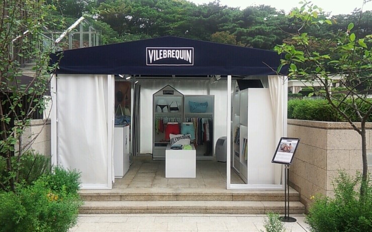  빌브레퀸 VILEBREQUIN (빌보콰) 신라호텔 수영장 어반아일랜드에서 만난 팝업스토어!