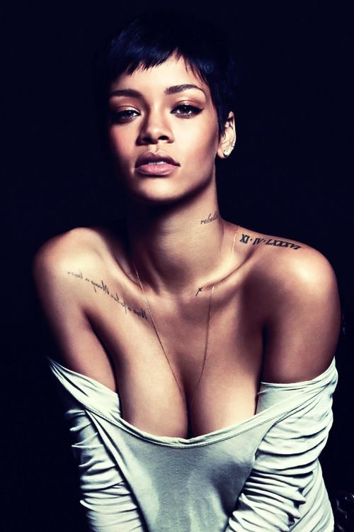 리한나, Rihanna 타투 tatoo 총집합!