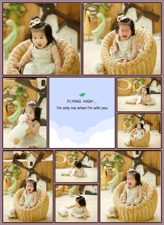  둘째 200일 촬영 구경하세요~~