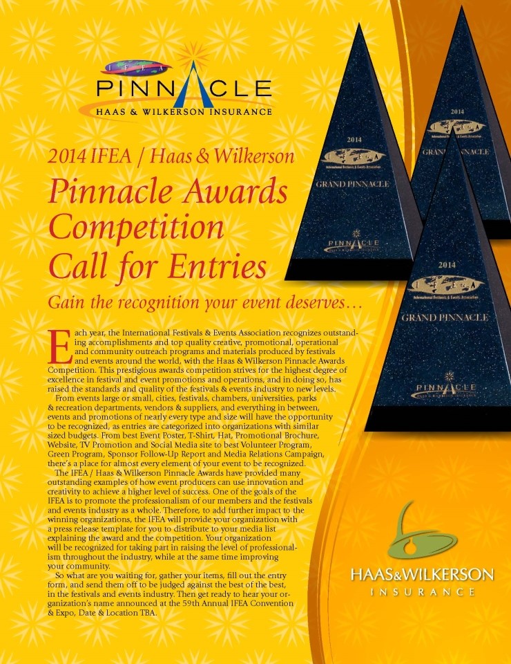  2014 PINNACLE AWARDS!