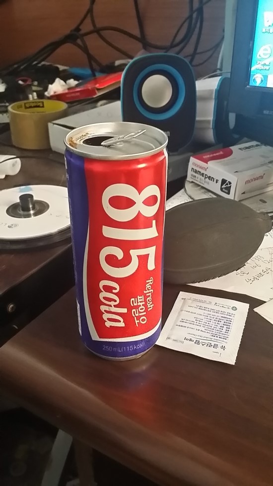  815 콜라  군대에서 먹던 콜라를 다시 먹다 콜라독립 815 !!