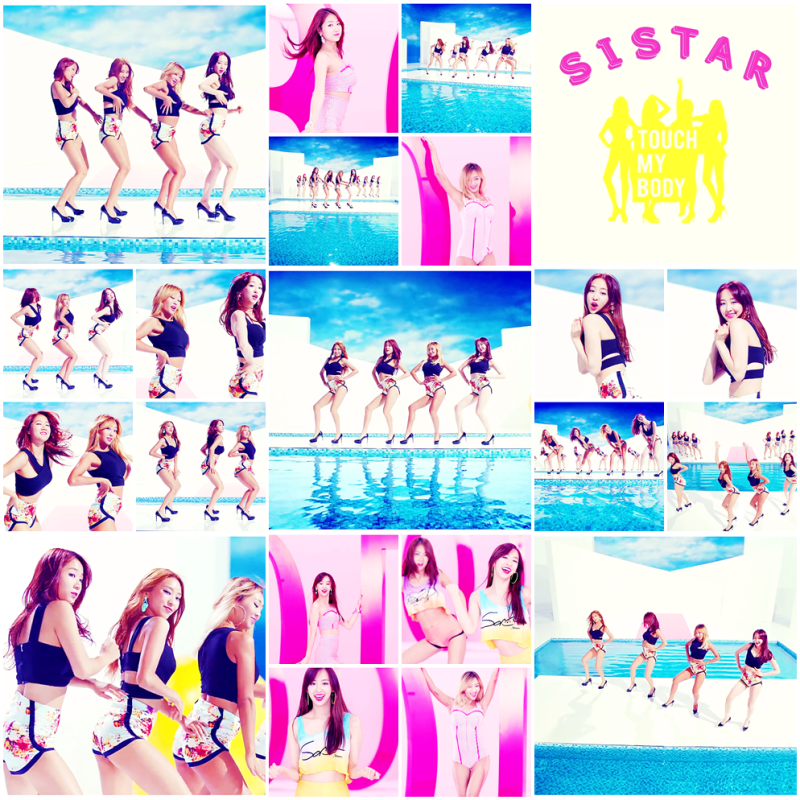 씨스타 TOUCH MY BODY 뮤비 및 음원 공개