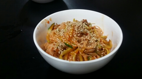 그냥 해먹거 골빔면