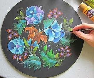  포크아트(Folk Art)/톨 페인팅(Tole Painting)/손명호의 톨 페인팅