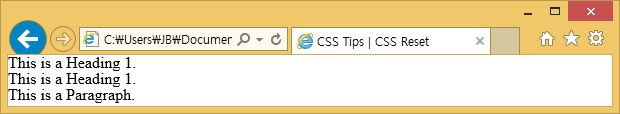 CSS 초기화 (CSS Reset) CSS 초기화 (CSS Reset)