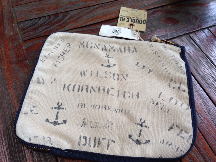  RRL(DoubleRL) CANVAS ZIP MEDIA CASE 더블알엘 미디어 케이스