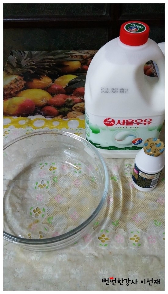 요플레만들기)*집에서 만들어먹는 요플레...★뻔펀한강사 이선재.