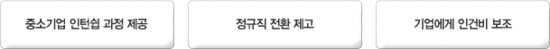  취업성공 패키지, 취업인턴제?