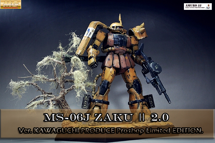  [MG] MS-06J ZAKU Ⅱ 2.0 Ver. Kawaguchi Produce Proshop Limited