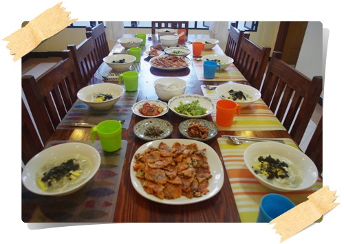  맛있는저녁식사(2014년8월7일목요일/떡만두국&김치전)