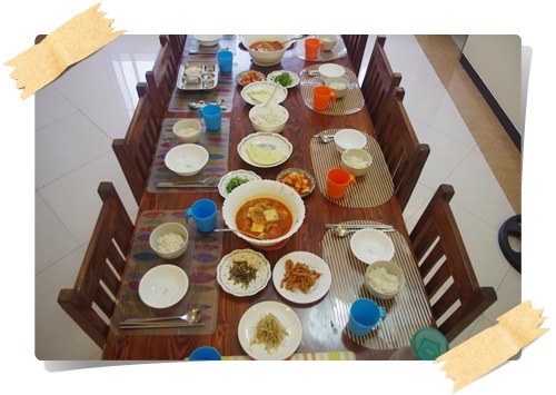  맛있는 저녁식사(2014년8월12일화요일/돼지김치찌개&아이스크림)