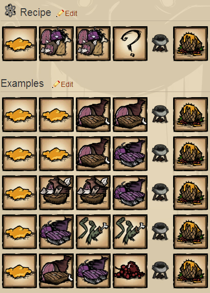 Don T Starve 요리 음식 레시피 네이버 블로그