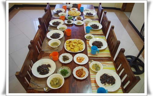  맛있는저녁시사(2014년8월14일목요일/짜장밥&고구마튀김)