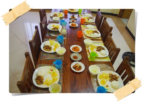  맛있는저녁식사(2014년8월20일수요일/돈까스)