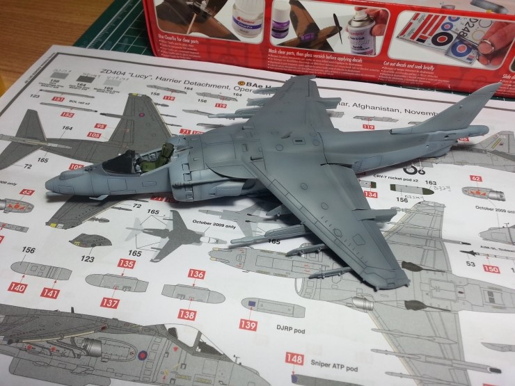  Airfix 1/72 Bae Harrier gr9-2