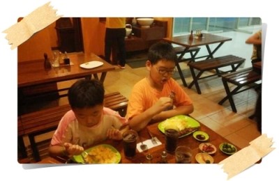  맛있는저녁식사(2014년8월21일목요일/바베큐식당)