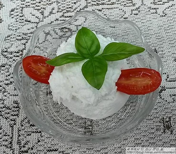  크림치즈 만들기 (クリームチーズ作り)