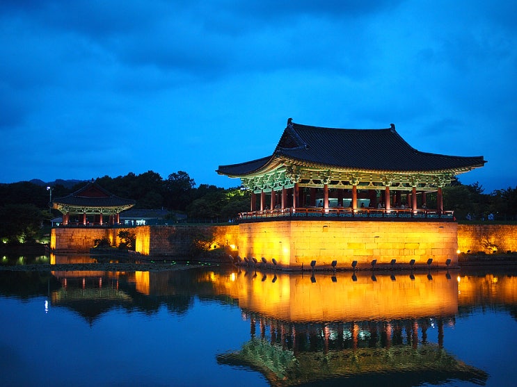  경주 2박 3일 여행 안압지, 안압지 야경, 서라밀면, 황남빵, 경주 설빙