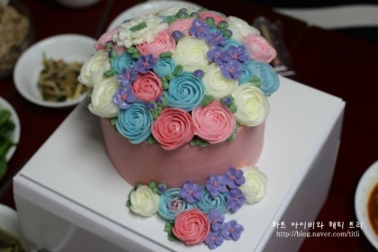 시어머니를 위한 생일 케이크