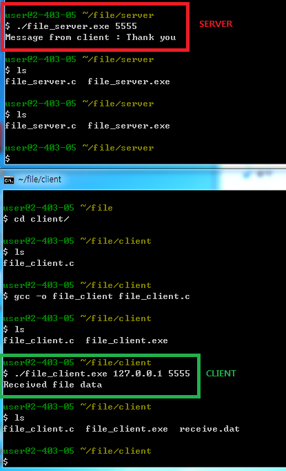  2주차 컴퓨터네트워크응용(TCP/IP, UDP 복습, UDP 서버/클라이언트 예제 , TCP FILE 내용 전송 예제, shutdown 함수)