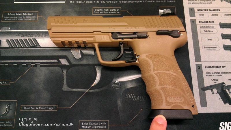 헤클러 코흐 Heckler Koch HK45 FDE .45ACP 권총